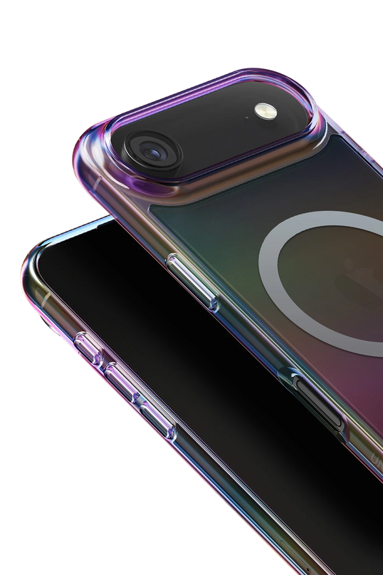 iPhone 17 Air Iridescia Magsafe Kapak Kılıf - Dark Rainbow 2