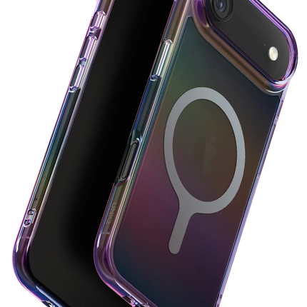 iPhone 17 Air Iridescia Magsafe Kapak Kılıf - Dark Rainbow 3