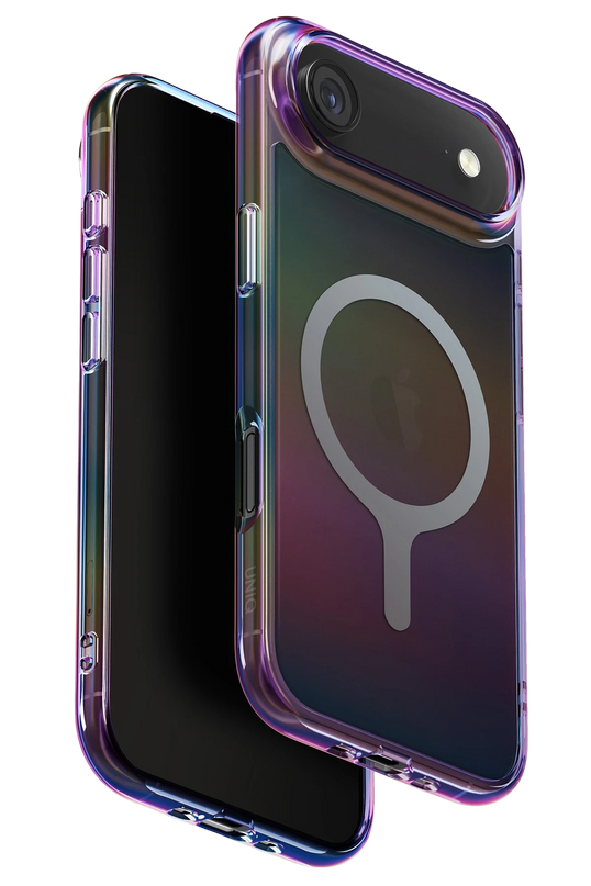 iPhone 17 Air Iridescia Magsafe Kapak Kılıf - Dark Rainbow
