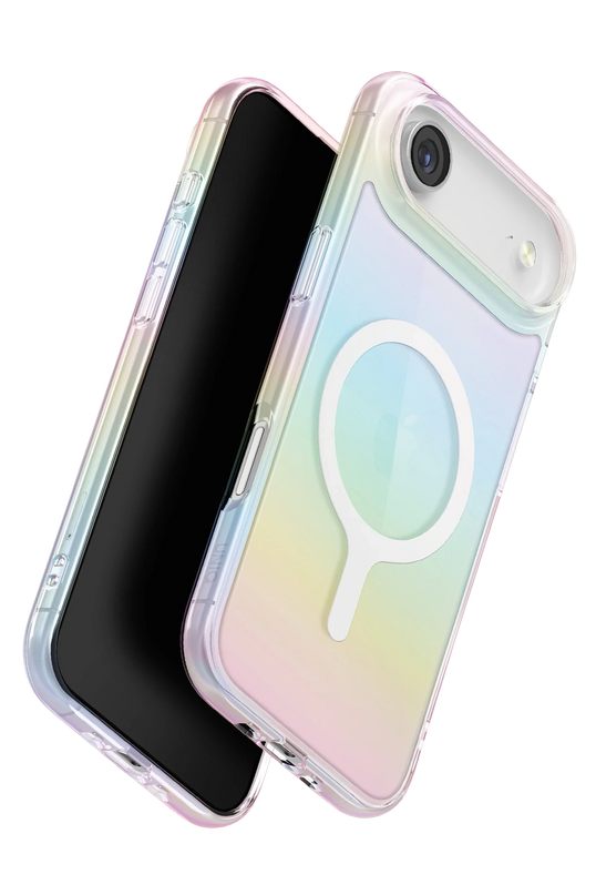 iPhone 17 Air Iridescia Magsafe Kapak Kılıf - Rainbow 3
