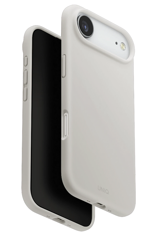 iPhone 17 Air Lino Hybrid Magsafe Kapak Kılıf - Gri