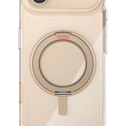 iPhone 17 Air Swivix Rotating Kickstand Kapak Kılıf - Gold 2