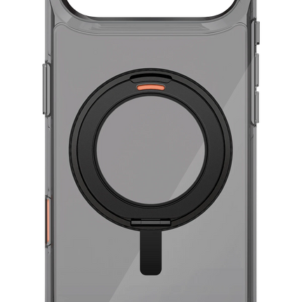 iPhone 17 Air Swivix Rotating Kickstand Kapak Kılıf - Siyah 3
