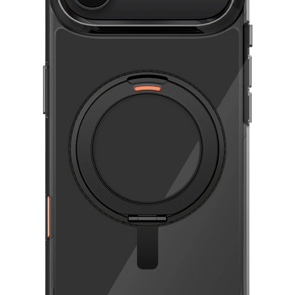 iPhone 17 Air Swivix Rotating Kickstand Kapak Kılıf - Siyah 2