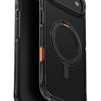 iPhone 17 Air Swivix Rotating Kickstand Kapak Kılıf - Siyah