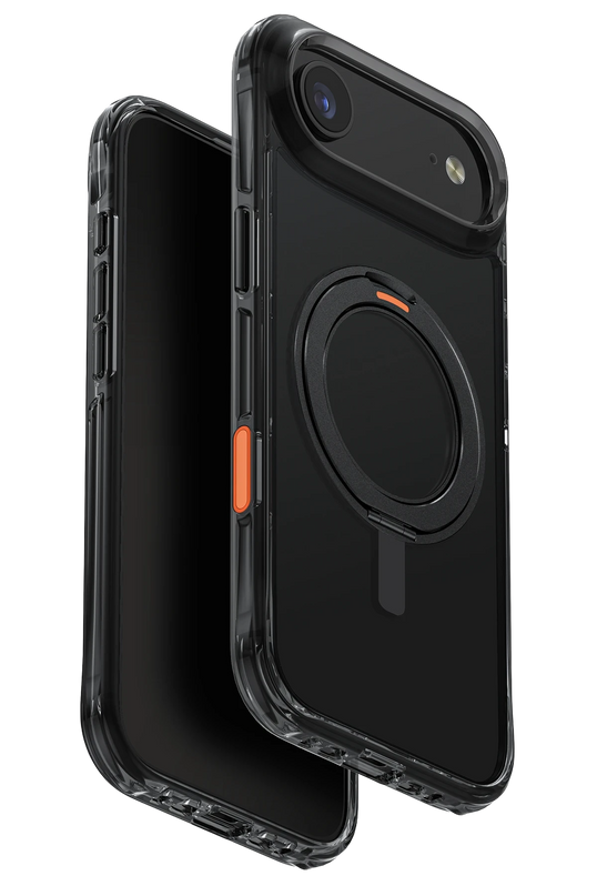iPhone 17 Air Swivix Rotating Kickstand Kapak Kılıf - Siyah
