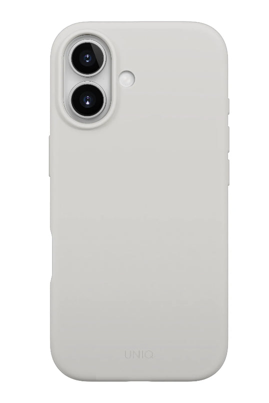 iPhone 17 Lino Hybrid Magsafe Kapak Kılıf - Gri 2