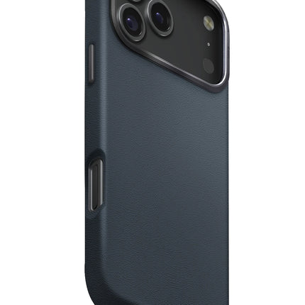iPhone 18 Pro/17 Pro Lyden Magsafe Deri Kapak Kılıf - Mavi 3