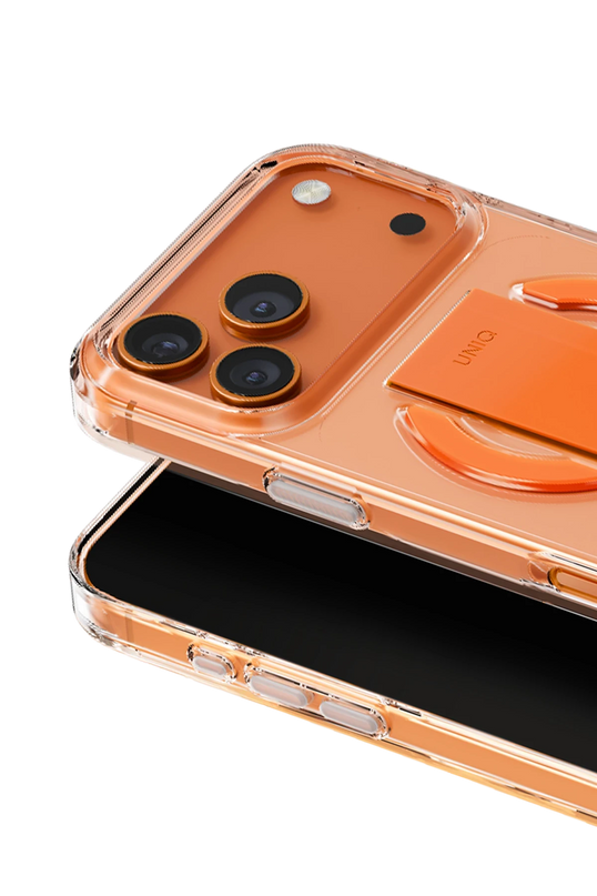 iPhone 18 Pro Max/17 Pro Max Heldro Air Magsafe Kapak Kılıf - Turuncu 2