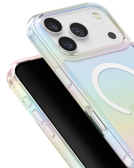 iPhone 17 Pro Max/18 Pro Max Iridescia Magsafe Kapak Kılıf - Rainbow 2