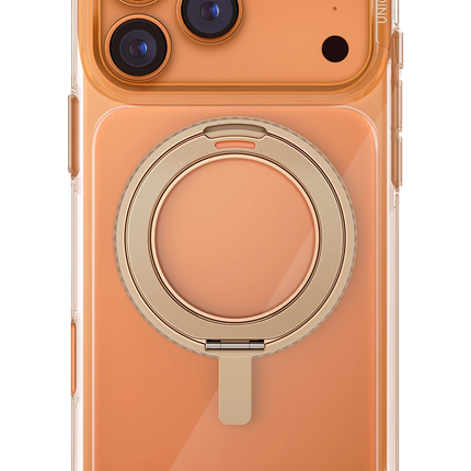 iPhone 18 Pro Max/17 Pro Max Swivix Rotating Kickstand Kapak Kılıf - Gold 2
