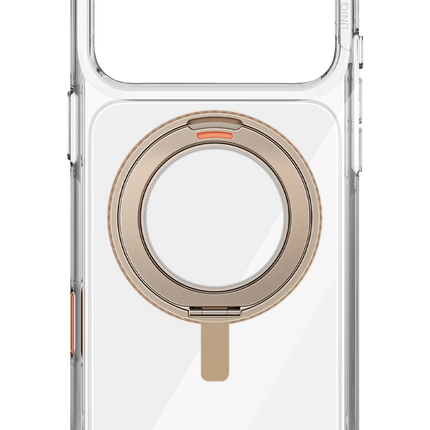 iPhone 18 Pro Max/17 Pro Max Swivix Rotating Kickstand Kapak Kılıf - Gold 3