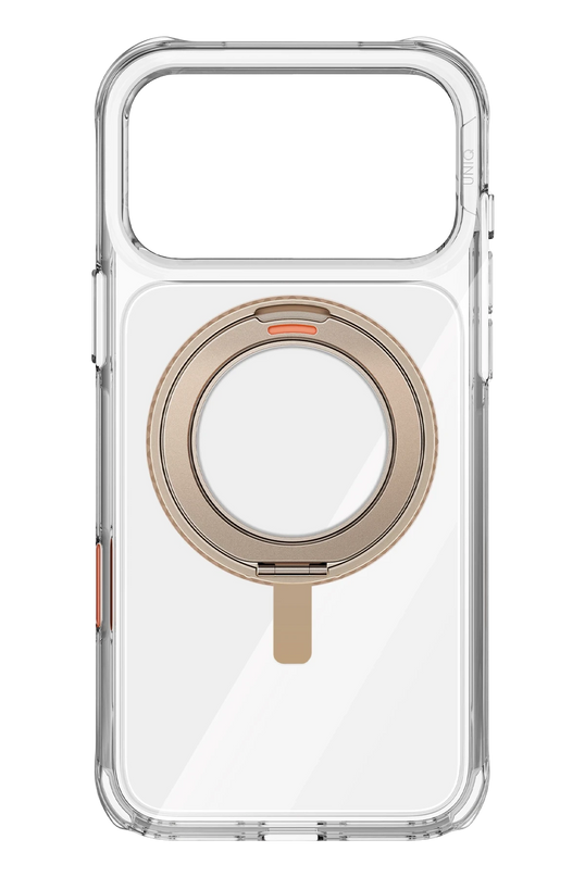 iPhone 18 Pro Max/17 Pro Max Swivix Rotating Kickstand Kapak Kılıf - Gold 3