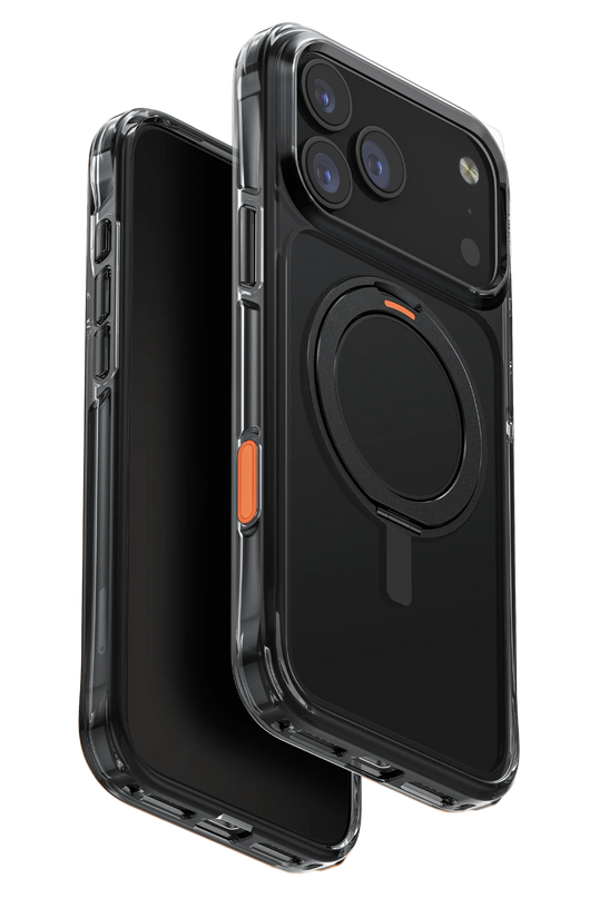 iPhone 18 Pro Max/17 Pro Max Swivix Rotating Kickstand Kapak Kılıf - Siyah 2