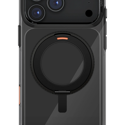 iPhone 18 Pro Max/17 Pro Max Swivix Rotating Kickstand Kapak Kılıf - Siyah 2 2