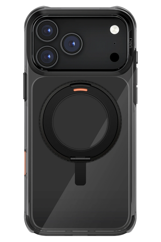 iPhone 18 Pro Max/17 Pro Max Swivix Rotating Kickstand Kapak Kılıf - Siyah 2 2