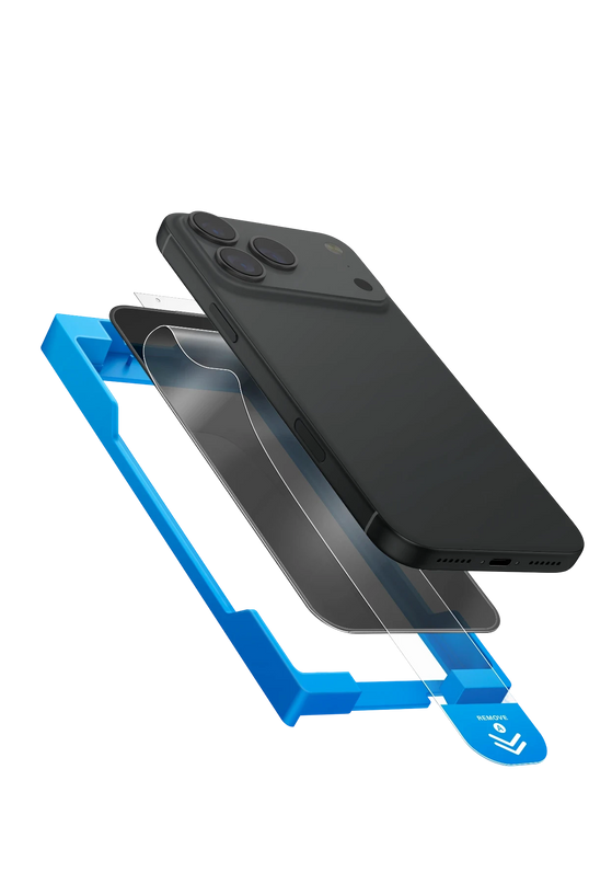 iPhone 17 Pro Optix Exofit Privacy Applicator Cam Ekran Koruyucu 2