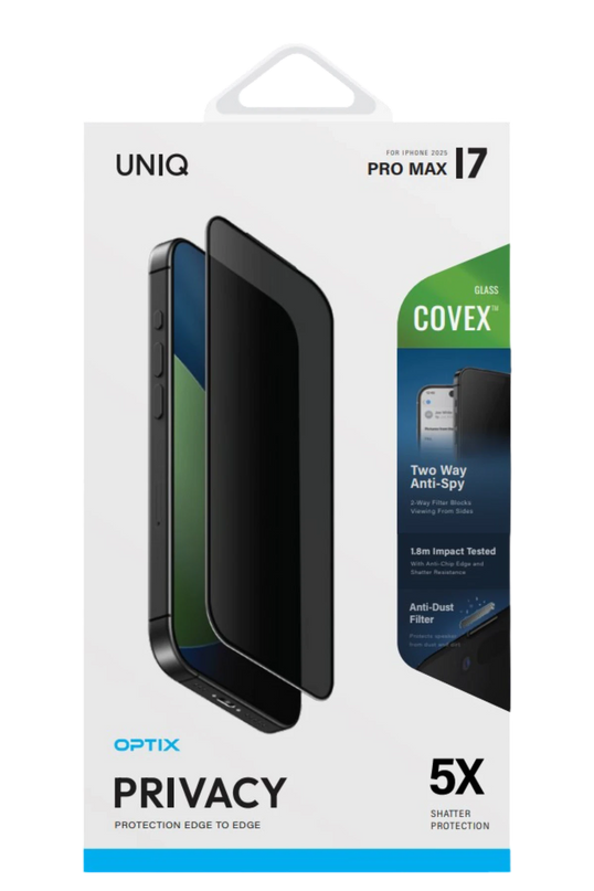 iPhone 17 Pro Optix Covex Hayalet Cam Ekran Koruyucu 5