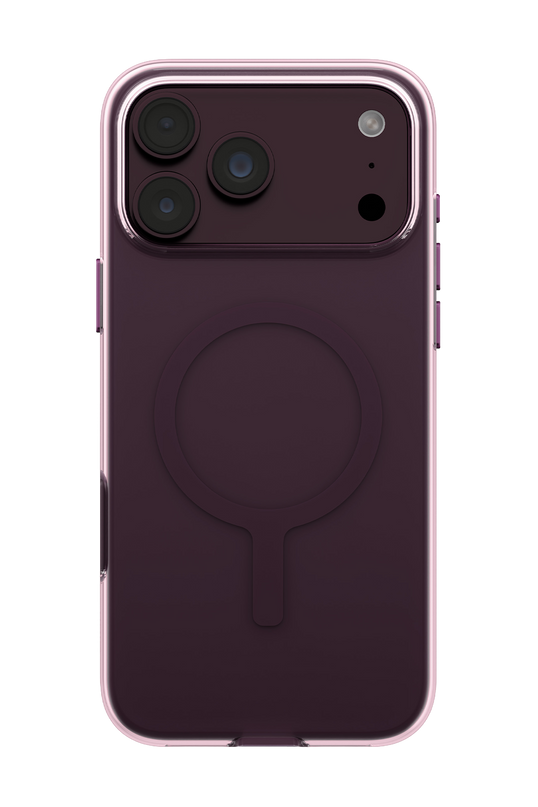 iPhone 18 Pro Max/17 Pro Max Clario Magsafe Kapak Kılıf - Bordo 2