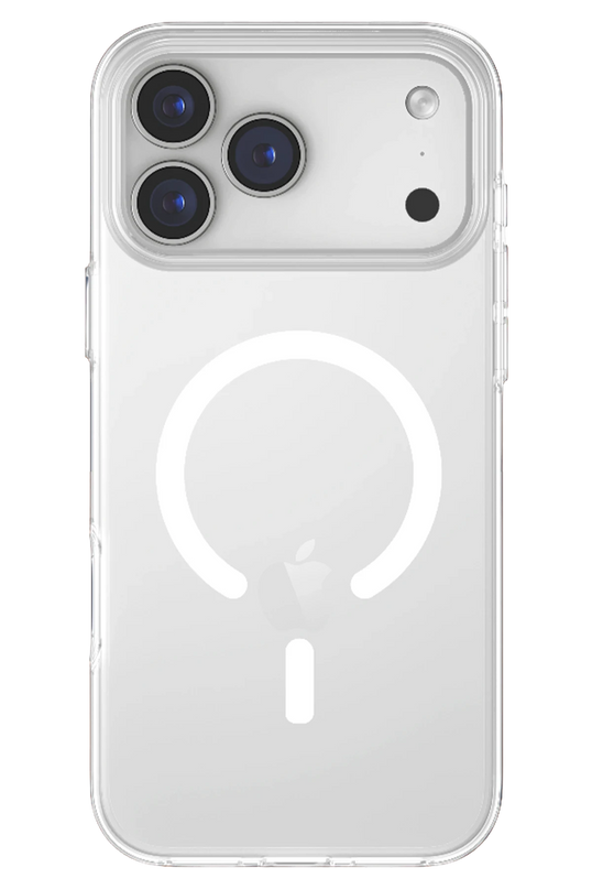iPhone 18 Pro Max/17 Pro Max Clario Magsafe Kapak Kılıf - Şeffaf 3