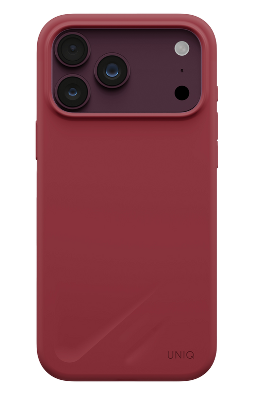 iPhone 18 Pro Max/17Pro Max Lino Hybrid Magsafe Kapak Kılıf - Bordo 2