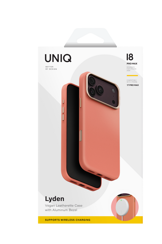 iPhone 18 Pro Max/17 Pro Max Lyden Magsafe Deri Kapak Kılıf - Kiremit 5