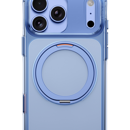 iPhone 18 Pro Max/17 Pro Max Swivix Rotating Kickstand Kapak Kılıf - Açık Mavi 2