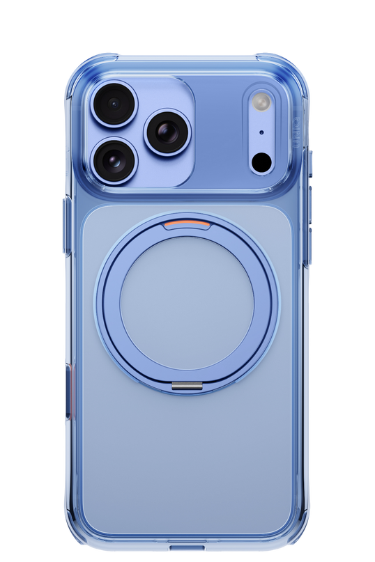 iPhone 18 Pro Max/17 Pro Max Swivix Rotating Kickstand Kapak Kılıf - Açık Mavi 2