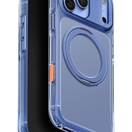 iPhone 18 Pro Max/17 Pro Max Swivix Rotating Kickstand Kapak Kılıf - Açık Mavi