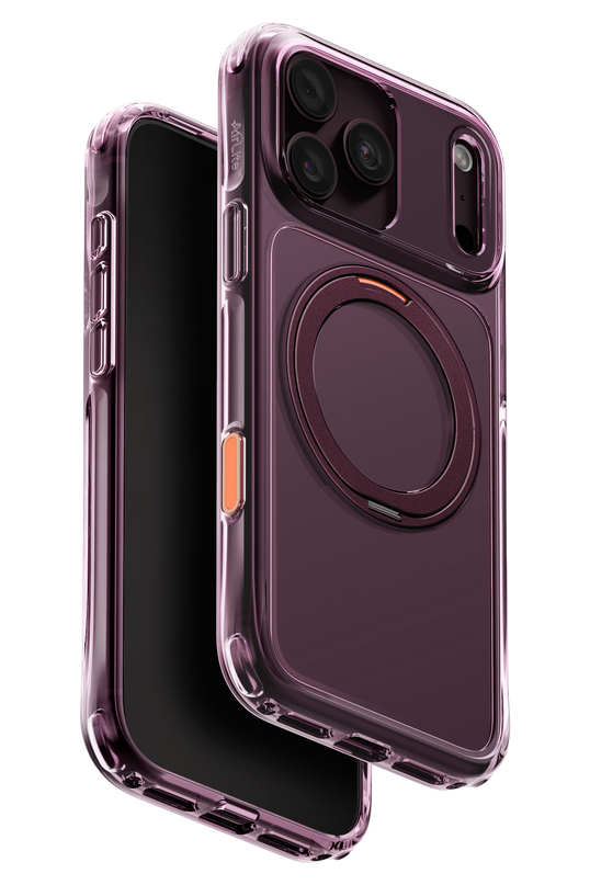 iPhone 18 Pro Max/17 Pro Max Swivix Rotating Kickstand Kapak Kılıf - Bordo