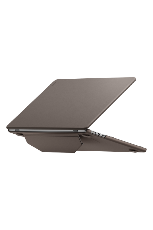 Macbook Air 13 (2022) Lyden Versa MacBook Standlı Kapak - Gri 2