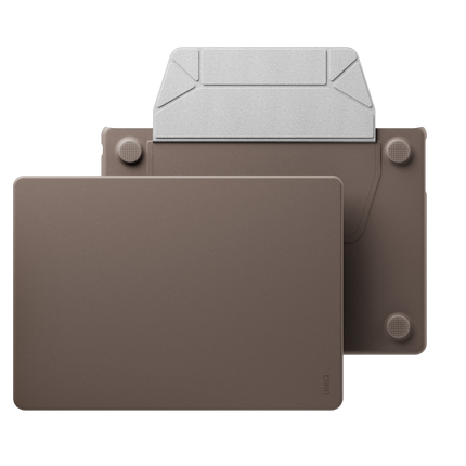 Macbook Air 13 (2022) Lyden Versa MacBook Standlı Kapak - Gri 3