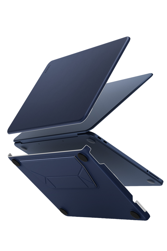 MacBook Neo Lyden Versa MacBook Standlı Kapak - Lacivert