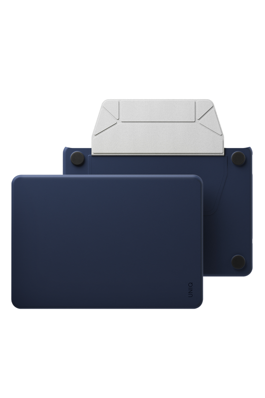 MacBook Neo Lyden Versa MacBook Standlı Kapak - Lacivert 3
