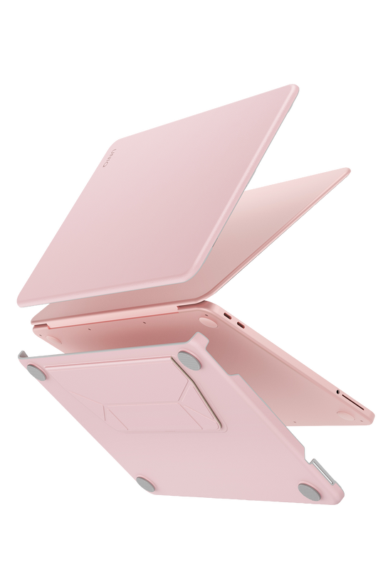 MacBook Neo Lyden Versa MacBook Standlı Kapak - Pembe