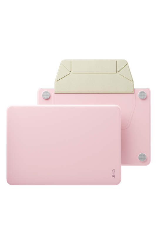 MacBook Neo Lyden Versa MacBook Standlı Kapak - Pembe 4