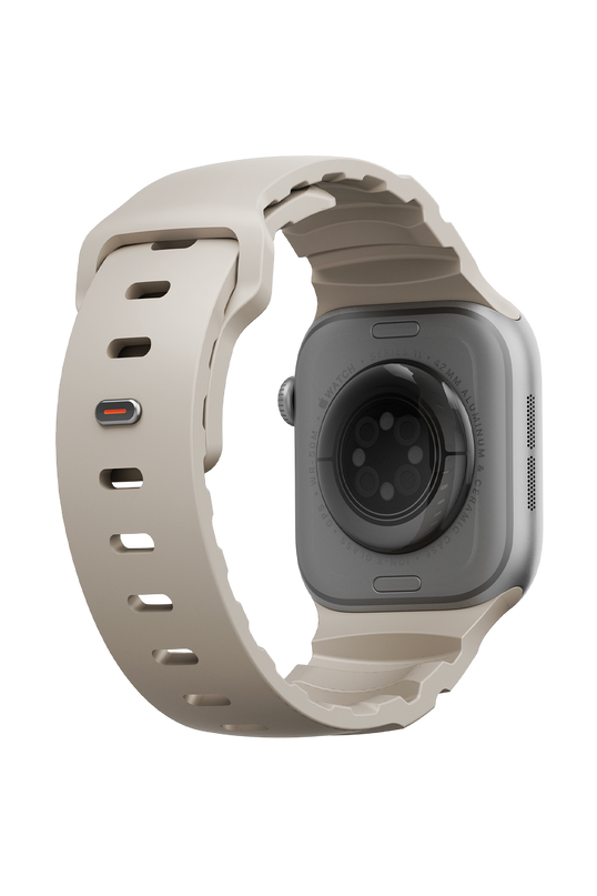 Watch Ultra 41mm Alton Silikon Kordon - Bej 3