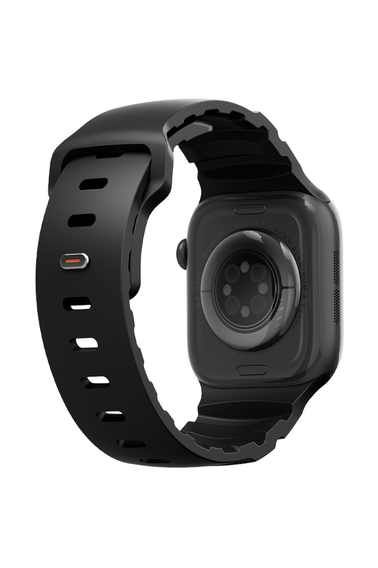 Watch Ultra 41mm Alton Silikon Kordon - Siyah 3