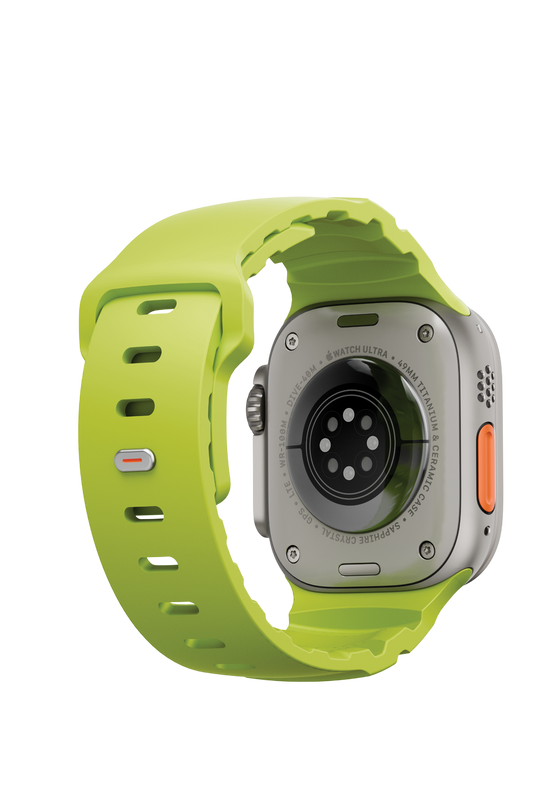 Watch Ultra 49mm Alton Silikon Kordon - Açık Yeşil 4