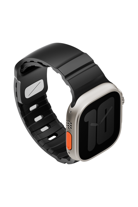 Watch Ultra 49mm Alton Silikon Kordon - Siyah 3