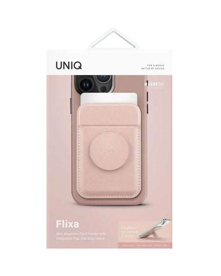Flixa Popsocketli Manyetik Kartlık Stant - Pembe 3