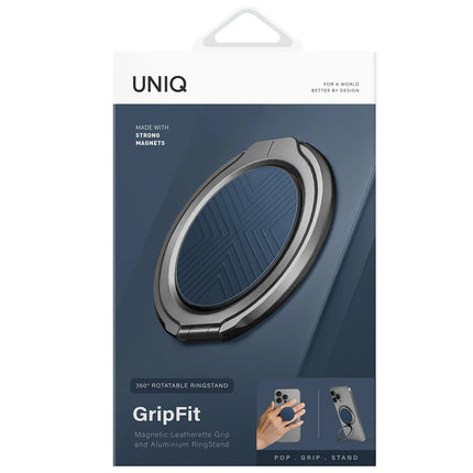 GripFit Classic 360 Manyetik Magsafe Kickstand Yüzük - Mavi 3