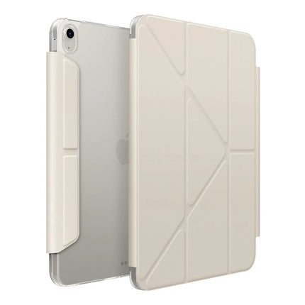 iPad Air 13 (2024) Camden Katlanabilir Tablet Kapak Kılıf - Bej