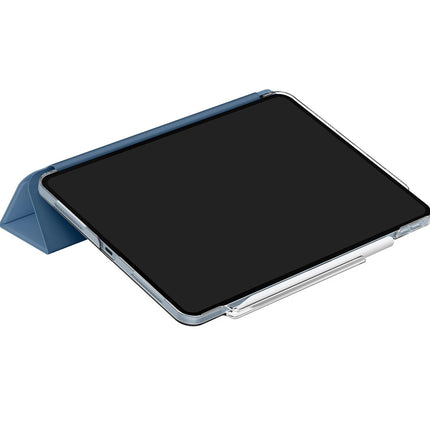 iPad Air 13 (2024) Camden Katlanabilir Tablet Kapak Kılıf - Koyu Mavi 5