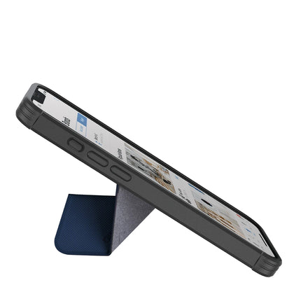 iPhone 14 Plus Transforma Magsafe Standlı Kapak Kılıf - Mavi 5