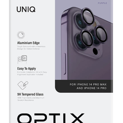 iPhone 14 Pro Max Optix Kamera Lens Koruyucu - Rainbow 3