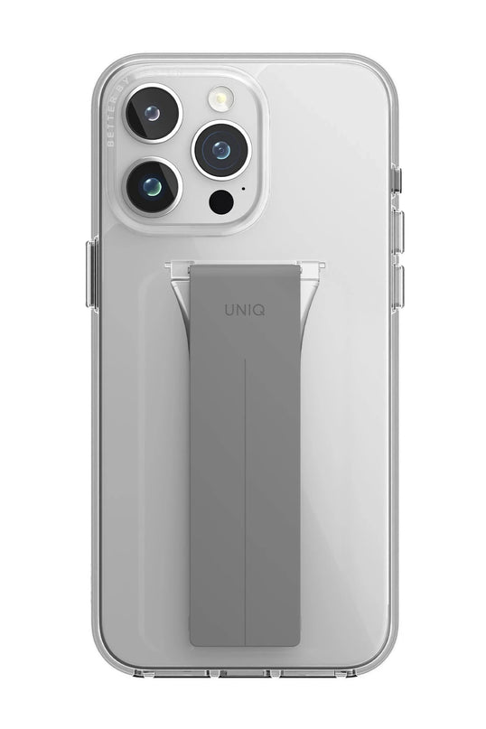 iPhone 15 Pro Max Heldro Mount Standlı Kapak Kılıf - Şeffaf 2
