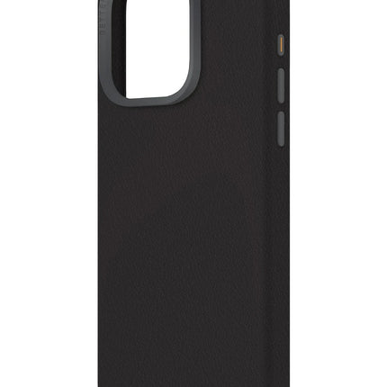 iPhone 15 Pro Max Lyden Magsafe Deri Kapak Kılıf - Siyah 3