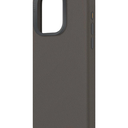 iPhone 15 Pro Max Lyden Magsafe Deri Kapak Kılıf - Titan Gri 2