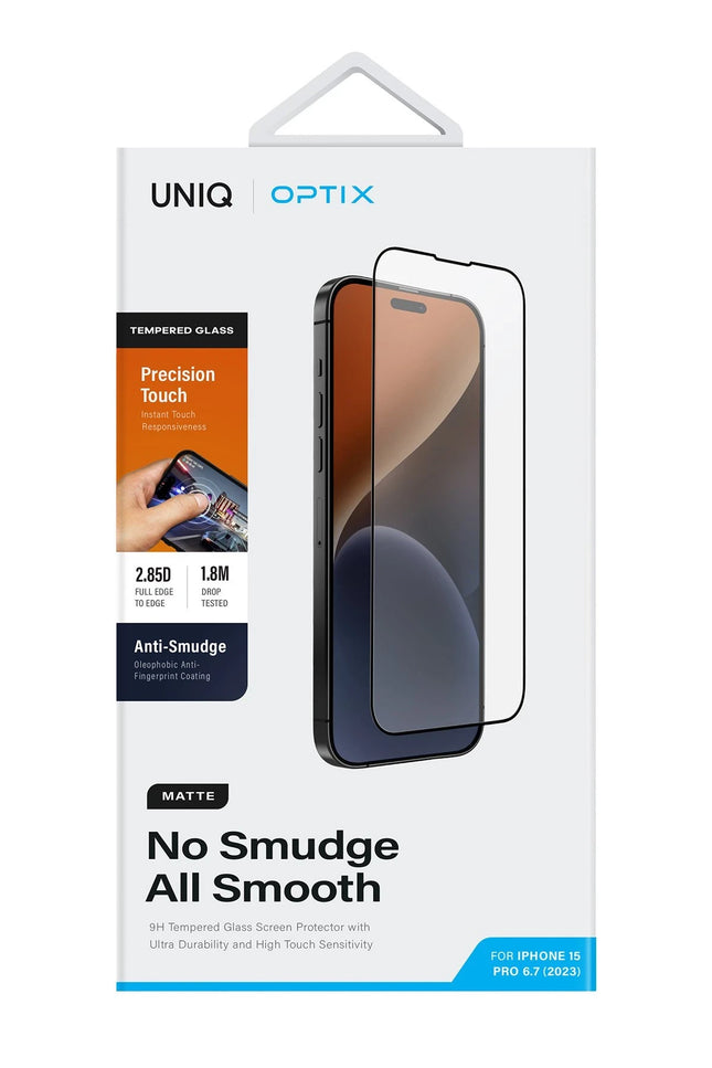 iPhone 15 Pro Max Optix Mat Ekran Koruyucu 5